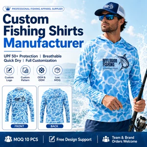 Custom Printed Long Sleeve Uv Shirt Built For The Sun Fishing Shirts Upf50 Quick-drying Sun Protection For Men