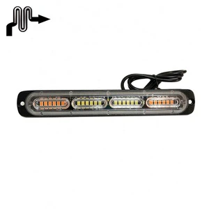 12V/24V Amber Emergency Flashing Lights LED Light Truck Beacon