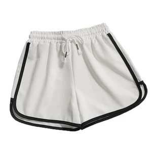 Custom High Quality Polyester Gym Shorts Elastic Waist Women's Summer Legging Pants Girls Outdoor Shorts