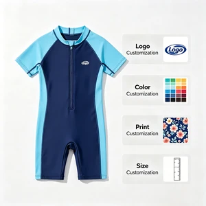 Oeko Tex Quality Colourful Swimwear Boys Cartoon Spider Bathing Suits Quick Dry Classic Style Kids One Piece Swimsuit