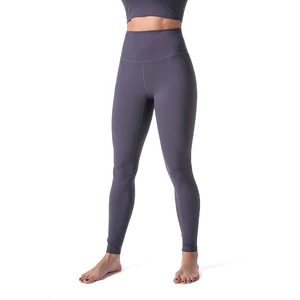 Women's High-Waisted Peach Yoga Leggings Plus Size Elastic Waist Butt-Lifting Wrinkle-Resistant Quick-Drying Seamless