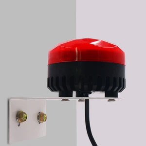 Wtsafe SF-905 9-30V Magnetic Mount Warning Light Flashing Strobe Sound 6 Adjustable Volume Levels 1-Year Warranty Machine Tools