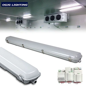High Quality IP66 Waterproof Damp Proof PC Material Replaceable LED Lights Freezer Batten Linear Tube Light