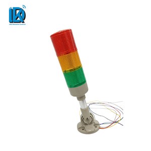 Industrial LED Tri-Color Warning Light CNC Machine Tool Signal Tower GB Safety Warning Lamp Light Alarm Lamp