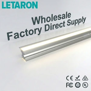 Custom Length LED Aluminum Alloy Profile Kitchen Cabinet Lighting CRI 90+ Linear Channel Up/Down Glow Light 24/12V DC 3-Year