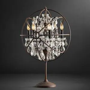 Floor Lamp Luxury Design Crystal Rich Brown Lighting Modern Floor Lamps