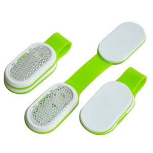 Custom Hands-Free Clip-On Clothes Warning Light Promotional Reflective LED Running Lights Magnet IP44 Rated Rechargeable Battery