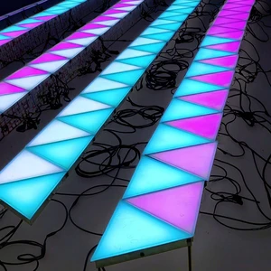 Custom Square Triangle Stainless Steel Brick Ground Recessed Paver Light IP67 LED Tile Light DC24V 2-Year