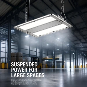 CRANE CGH-2 2FT/4FT IP54 High Bay Light for Cold Storage Warehouse with Sensor/App/Voice Control 5-Year Warranty