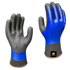 Full Oil-Proof Waterproof Safety Gloves for Mechanical Operations Export Overstock Protective Gloves