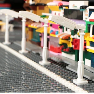 Street View Building Block Lighting for LEGO DIY Lights with Light Strips Free Combination Parts USB Battery Box