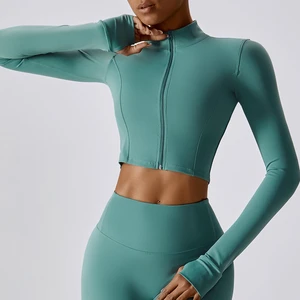 Wholesale Custom Women's Reversible Activewear Yoga Suit Solid Pattern Workout Sets Plus Size for Women