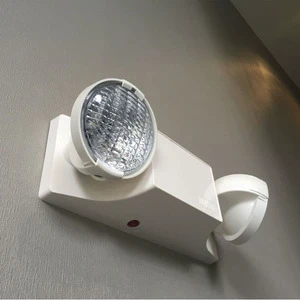 Factory Price LED Double Heads Emergency Light with 3 Hours Working Time High Quality Rechargeable