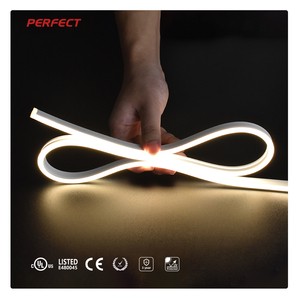 Ultra Thin 6mm Flex Neon Light 24v Silicone Neon Led Strip Dotless Silicone Flex Neon Light 6000K