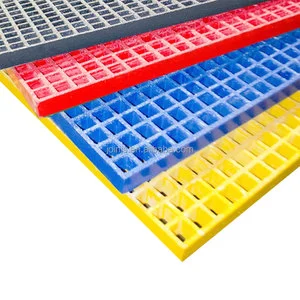 High Strength Glass Fiber Reinforced Plastic Grating Fiberglass Grating