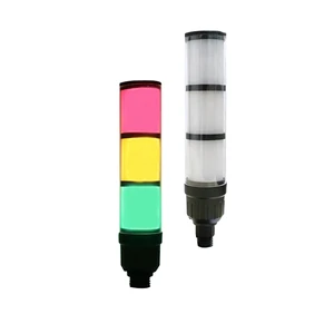 Mini 30mm LED Signal Tower Light Plastic Lamp Body DC12/24V CNC Machine Equipment Indicator Lights