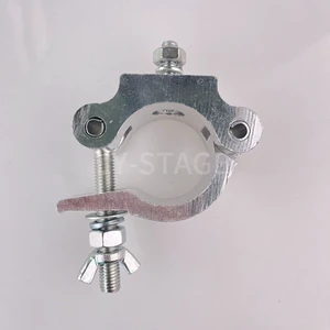 High-Quality Aluminum Alloy DJ Light Clamps Hooks - Perfect for LED PAR, Moving Head, and Spot Clamps on Stage Lights Truss