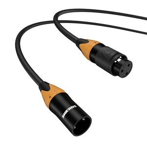 SHEHDS IP65 DMX512 Signal Cable 1m-10m Waterproof Outdoor DMX Link For Stage Lighting