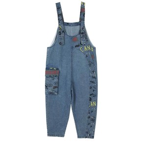 High Waist for Comfortable Fit Jeans Jumpsuits , Breathable Blend Fabric, Versatile for Casual Outings or Travel, Fashionable