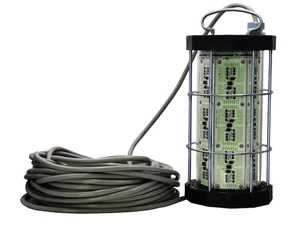 Underwater RGB LED Fishing Light 3000W Aluminum Alloy IP68 Red/Green Options 500M Lighting Distance 2-Year Warranty Ra80 50000