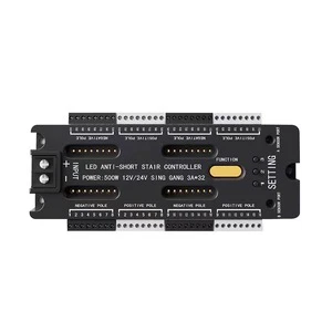 Good Quality 32 64 Step PIR Motion Senso 32CH LED Strip Dimmer Indoor Stairway Stair Lghting Controller