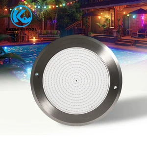 Stainless Steel IP68 AC12V Thin RGB Underwater Waterproof LED SPA Pond Lighting Swimming Pool Lights For Swimming
