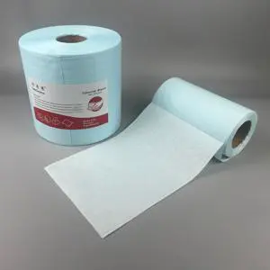High Heavy-Duty Spunlace Cleanroom Square Cleaning Wipes 55% Wood Pulp 45% Polyester ESD Safe for Electronics Industry 500PCS