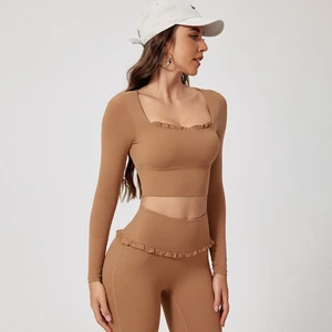 Breathable Nylon Yoga Top