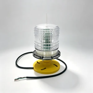 Heliport Perimeter Light for Offshore Helideck ICAO Elevated LED 100-277 VAC Corrosion Resistant