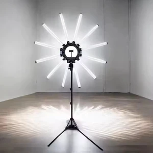 TUOLUN LED Fill Photo Shoot Ring Light 180w Enhancing Lighting Effects High Color Rendering for Studio Video Camera Photography