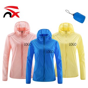 Customized Summer Sun protection Clothing Lightweight Breathable Men Women Outdoor UV Protection Long Sleeved Wind Jacket