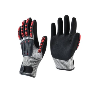 Factory Wholesale OEM Processing Custom Anti-Cutting Labor Protection Gloves TPR Nitrile Non-Slip Anti-Collision Wear-Resistant