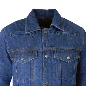 Fashion Men Plain Denim Jacket Slim Fit Jeans Jackets High Quality New Custom Denim Mens Jean Jackets