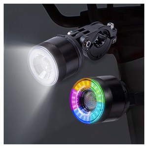 Auto-Sensing 600mAh Battery LED Bicycle Light Set IP66 Front Tail Lights USB Charging Wireless Control Bike Rear Lamp Waterproof