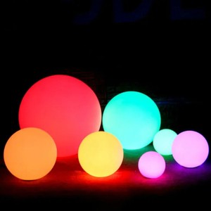 Illuminated Planet Landscape Lawn Array Pearl Ball Lamp Decorative Pool Floating Lantern Hotel Villa Garden Lights