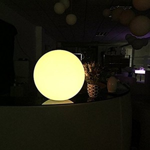 PE Rotomolding Light-emitting Color Ball Light Decoration Pool Floating Lamp Wireless Remote Control Garden Lights