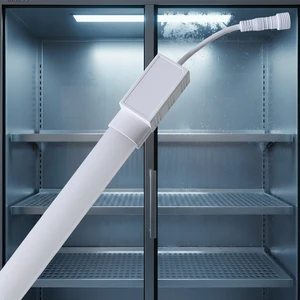 Durable IP67 USB Smart LED Strip Low Temp Resistant No Flicker Anti-Glare Linear Freezer Tube Cold Storage Room PC Tube Light