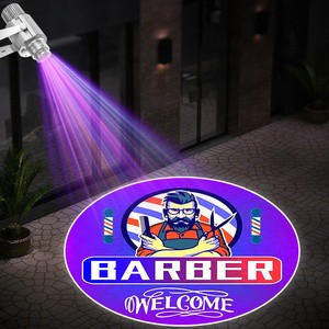 Wholesale Rotate Moving 35W HD Advertising Signage Full Color logo Gobo Projector Store Gobo Lights