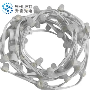 50 Leds/string RGB TTL Control Led Pixel String Light for Christmas Decorations