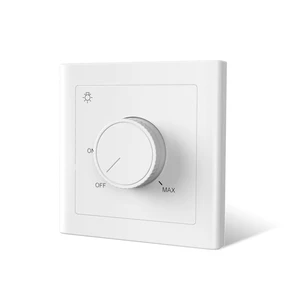 Euchips Convenient Using Dimming White Penal Dimmer with Wire Cut Function 0-10V Dimmer 1-Year Warranty