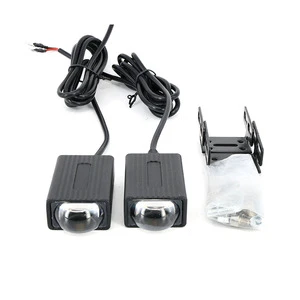 2PCS LANSEKO LG20 MINI Car LED Grill Light With 7035 LED Chip 850LM 20mm Thick for 12V 24V Car Truck UTV ATV Offroad Grill Light
