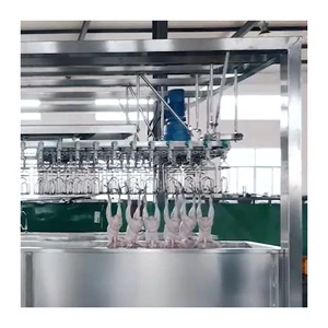 Electric Heat Halal Chicken Slaughtering Equipment Mobile For Chicken Farming House
