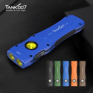 Tank007 WF02 Pocket LED High Power Torch Light Long Range Rechargeable Custom Waterproof Outdoor Camping EDC Flashlight