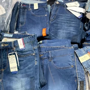 2026 New Style Straight-Fitting Men's Business Denim Pants - Korean Version Men's Long Pants