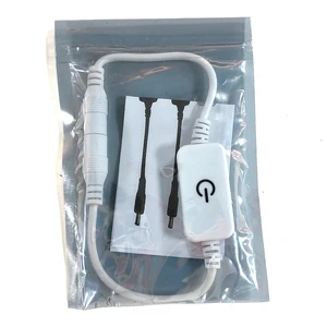 Single Color LED Strip Dimmer Switch 12V/24V Light Easy Home Appliance Connector Manual Brightness Control