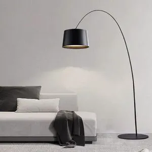 Northern Europe Design Light Luxury LED Aluminum Alloy Floor Lamp For Living Room Sofa Side Fishing Modern Simple Villa Study
