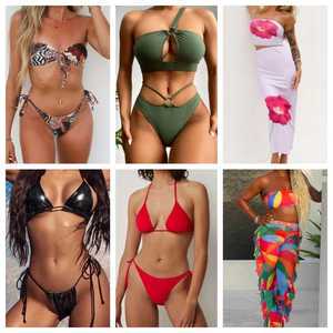 Discount2025 Women's High Quality High Waist Sexy Swimsuit Two Piece Swimming Beachwear Big Sale Random Shipments