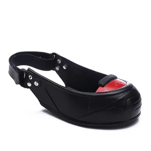 New Buckle aluminum Shoes Toe Protector Anti-smashing Shoe Covers Non-slip Pressure-resistant Safety Toe Rubber Shockproof