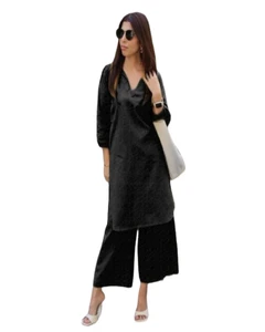 Wholesale 2023 Spring and Autumn New Extra Large Women's Suit Loose Slim Coat Suit Wide Leg Pants Women's Set