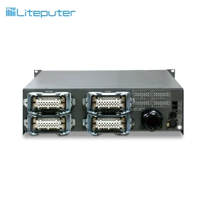 12 Channels DMX-512 Dimmer with Harting Connector 240A Total Capacity AC 100-240V